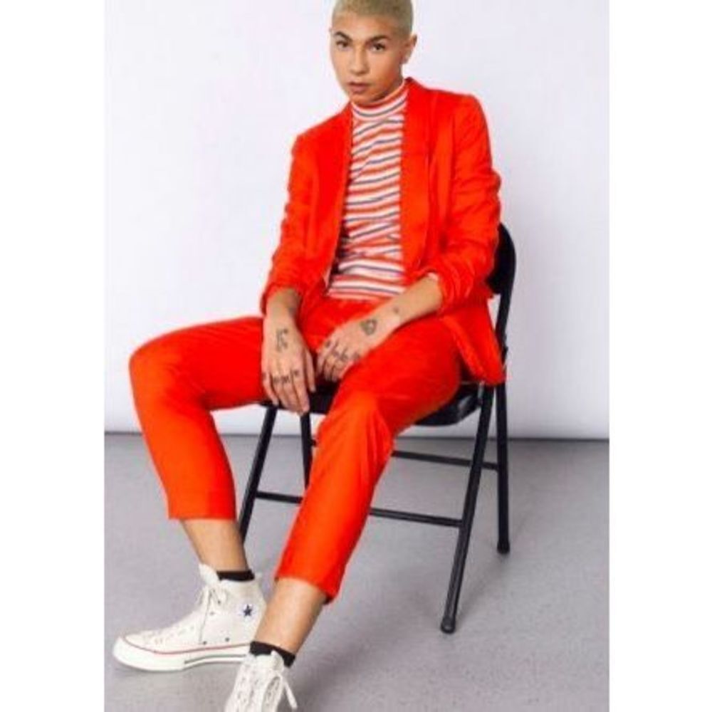 ✨Wildfang Empower Tux Sz 2X Blazer in Red✨